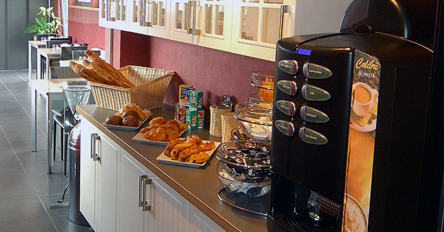 Notre gourmet breakfast buffet